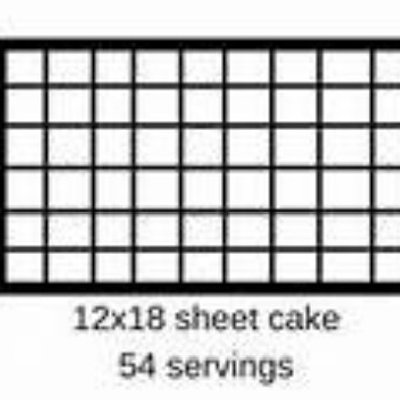 12x18 Cake