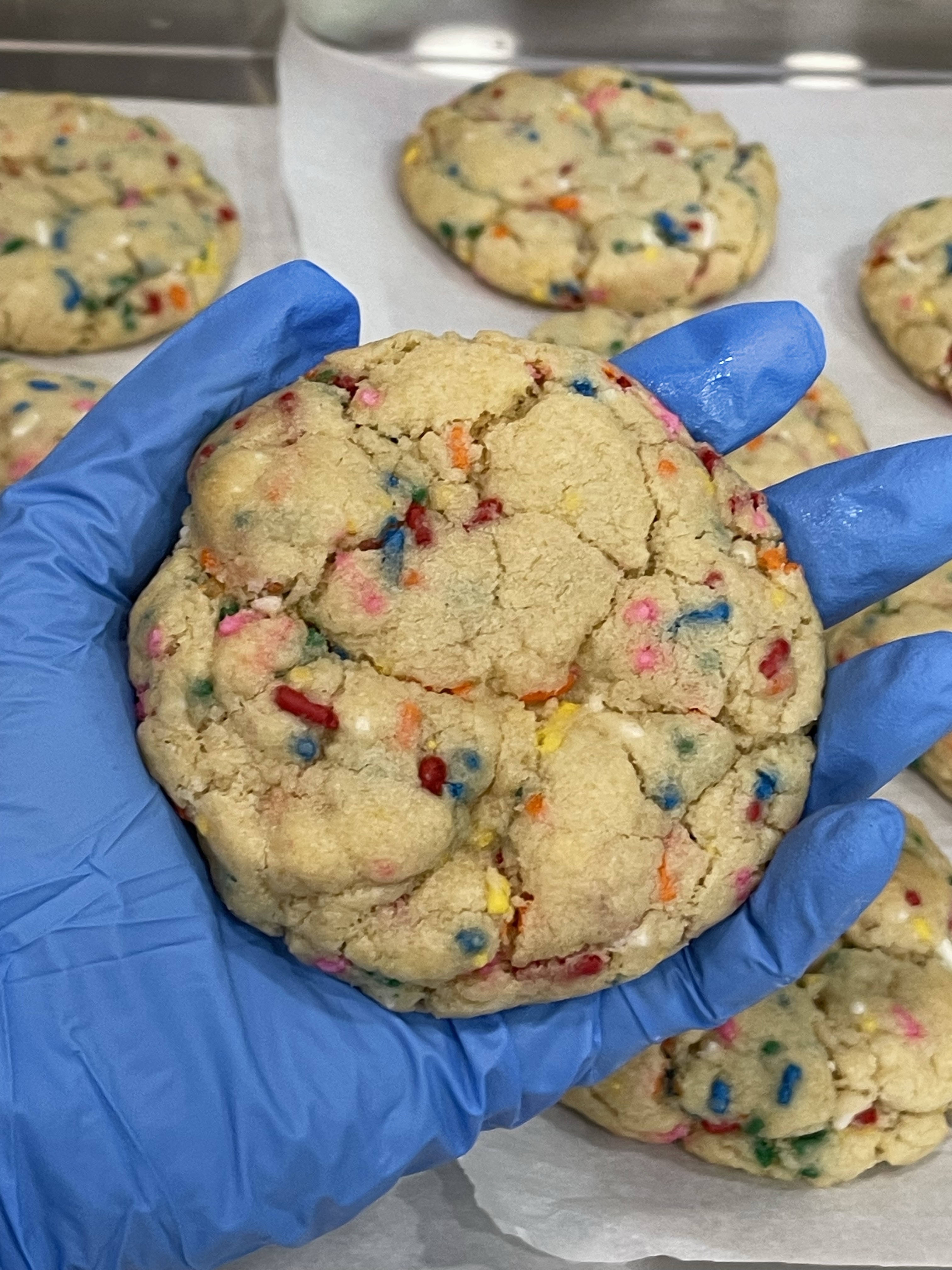 Confetti Cake Batter Cookies (1/2 Dozen)