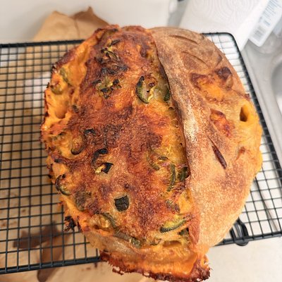 Jalapeño Cheddar Sourdough