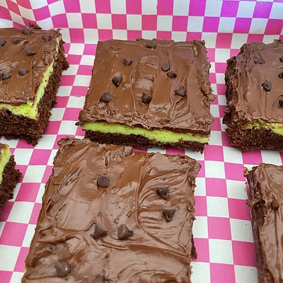 Mint Brownies 
