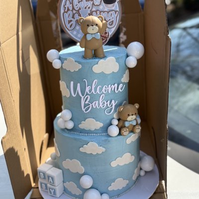 2Tier Round Cake (6” & 8”)