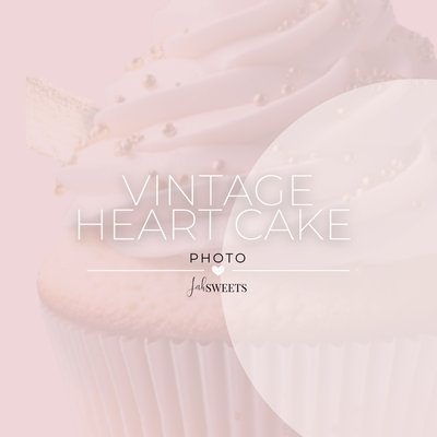 Vintage Heart Cake (Photo)