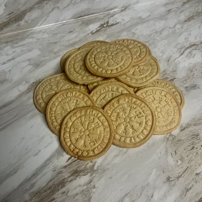 Shortbread Rune Cookies