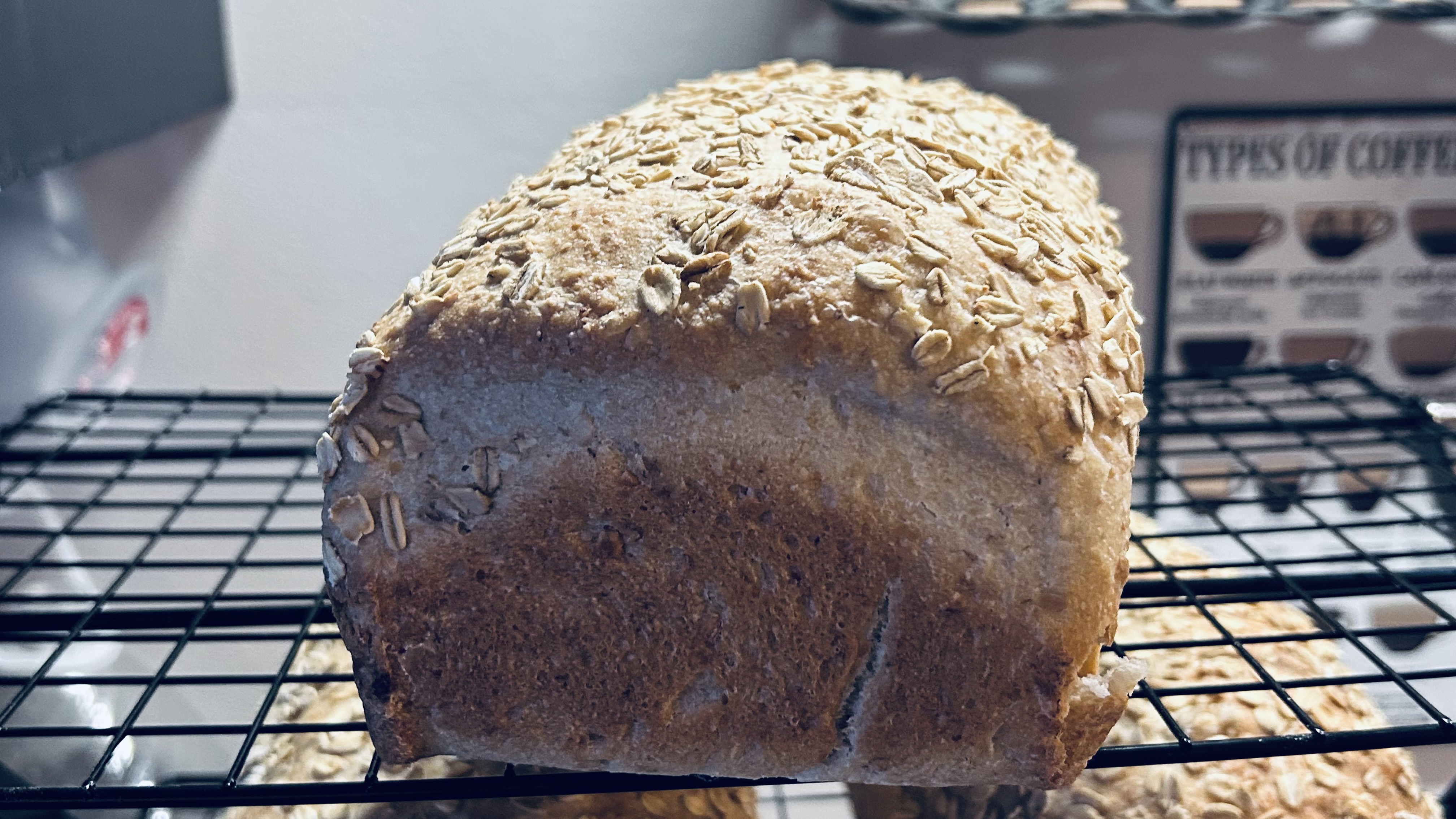 Sourdough Maple Oat Sandwich Bread
