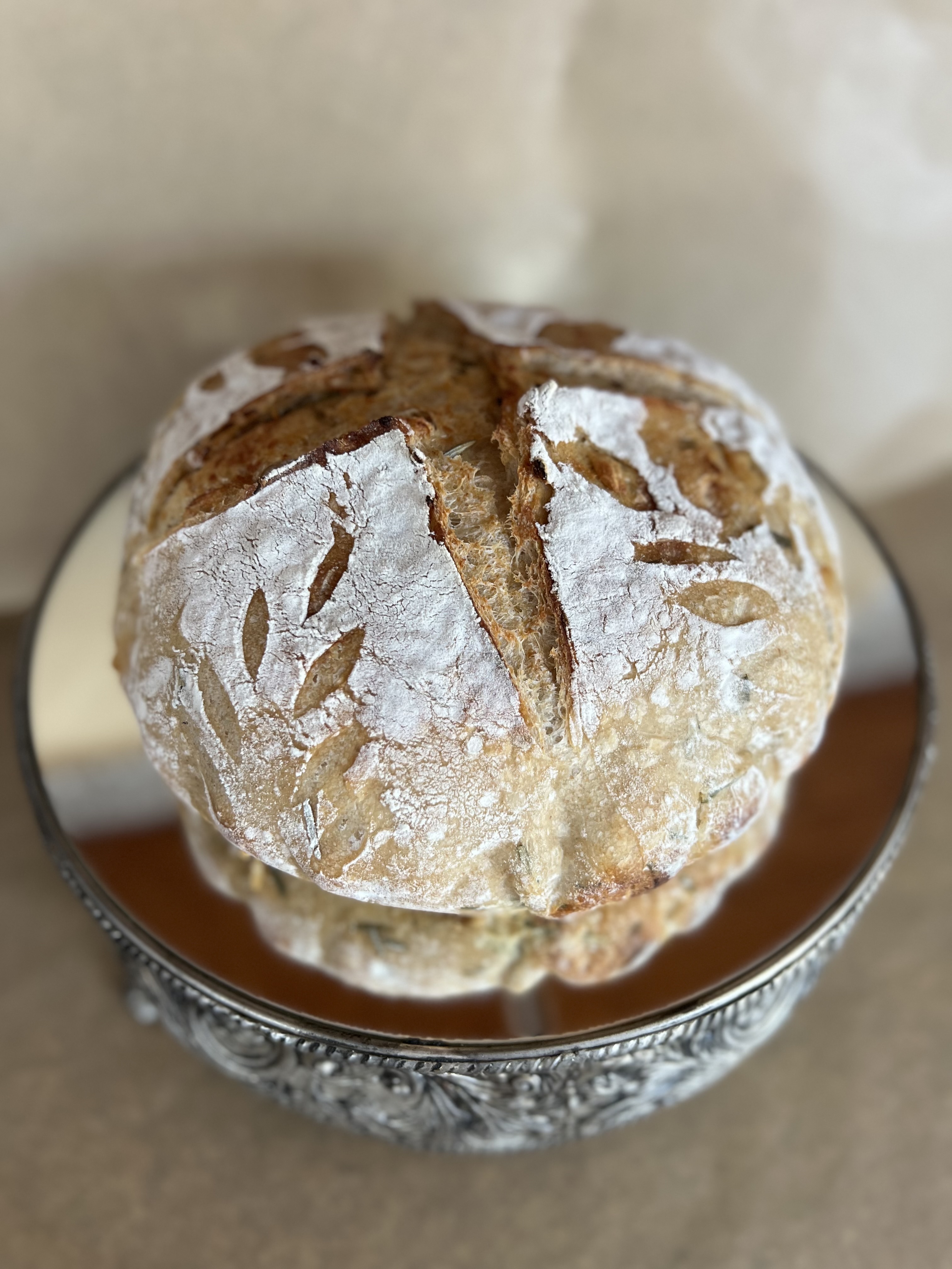 Rosemary Garlic Boule