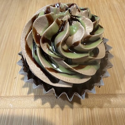 Dubai Chocolate Cupcakes Half Dozen 