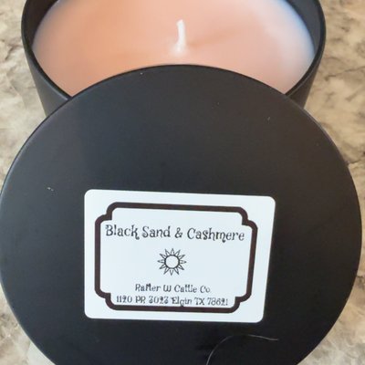 Black Sand & Cashmere Candle