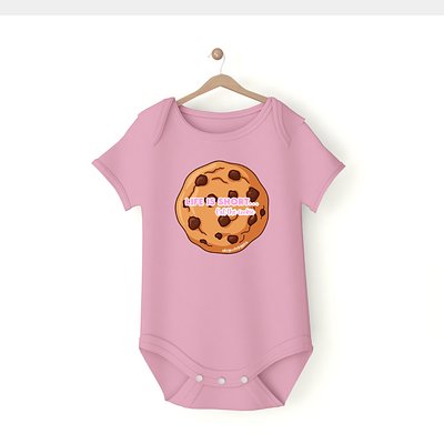 Hey Cookie! Cookie Onesie (Pink)