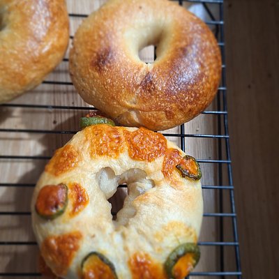 Organic Gourmet Sourdough Bagels - Specialty Flavors (1 Dozen)