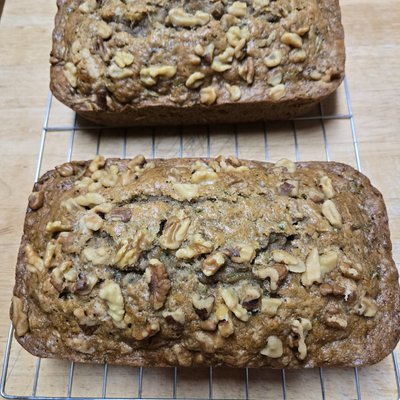 Zuchinni Bread Loaf