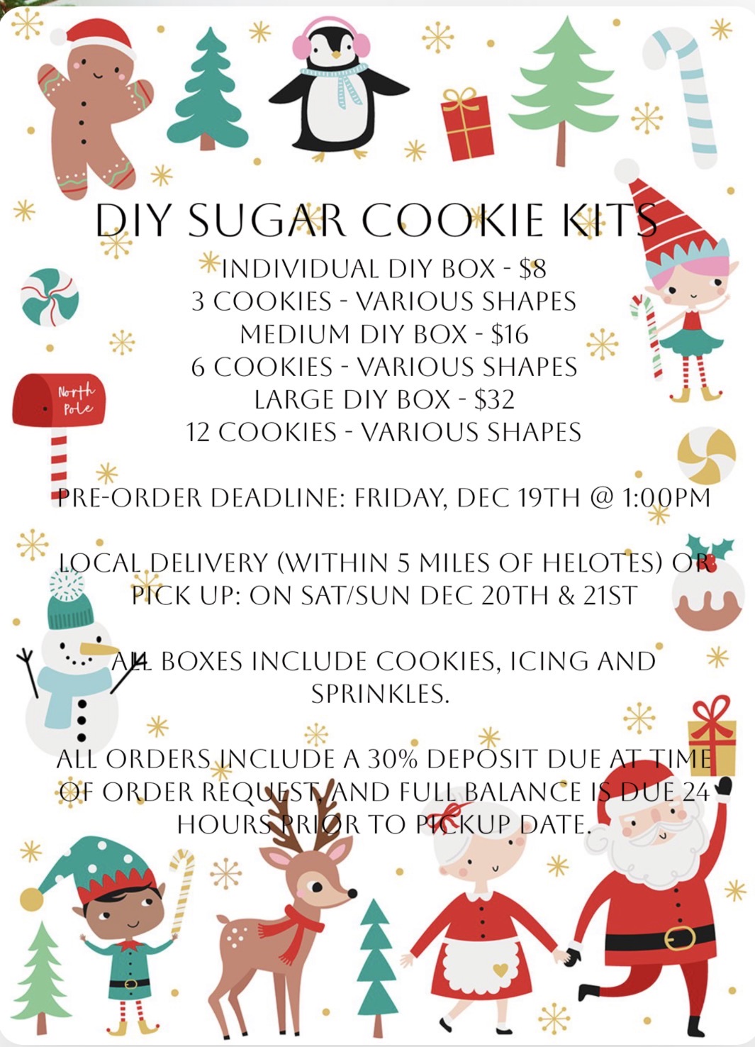 Large DIY HOLIDAY KIT