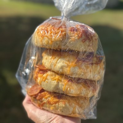Sourdough Pizza Bagel 
