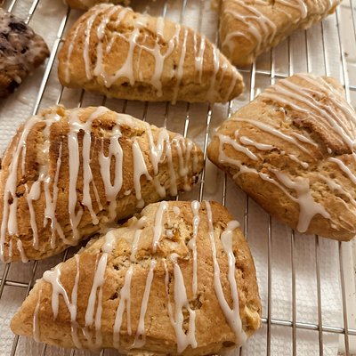 Peach scone 