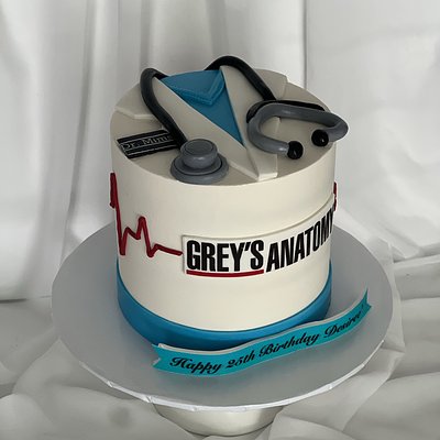 Greys Anatomy Cake