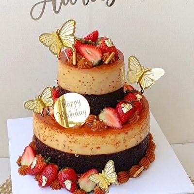 Double Tier Chocoflan