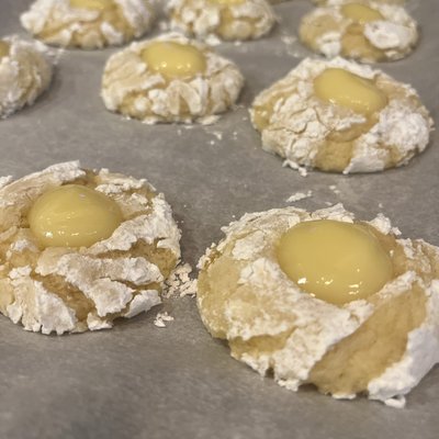 Lemon Thumbprint Cookies