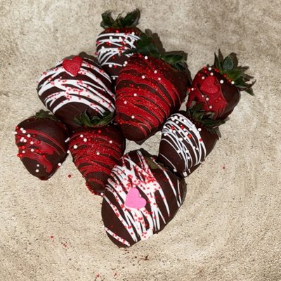 Valentine Day Strawberries 