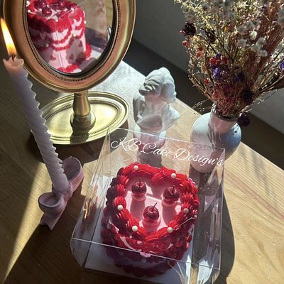 Valentines Mini 4” With Luxury Gift Box Cake 