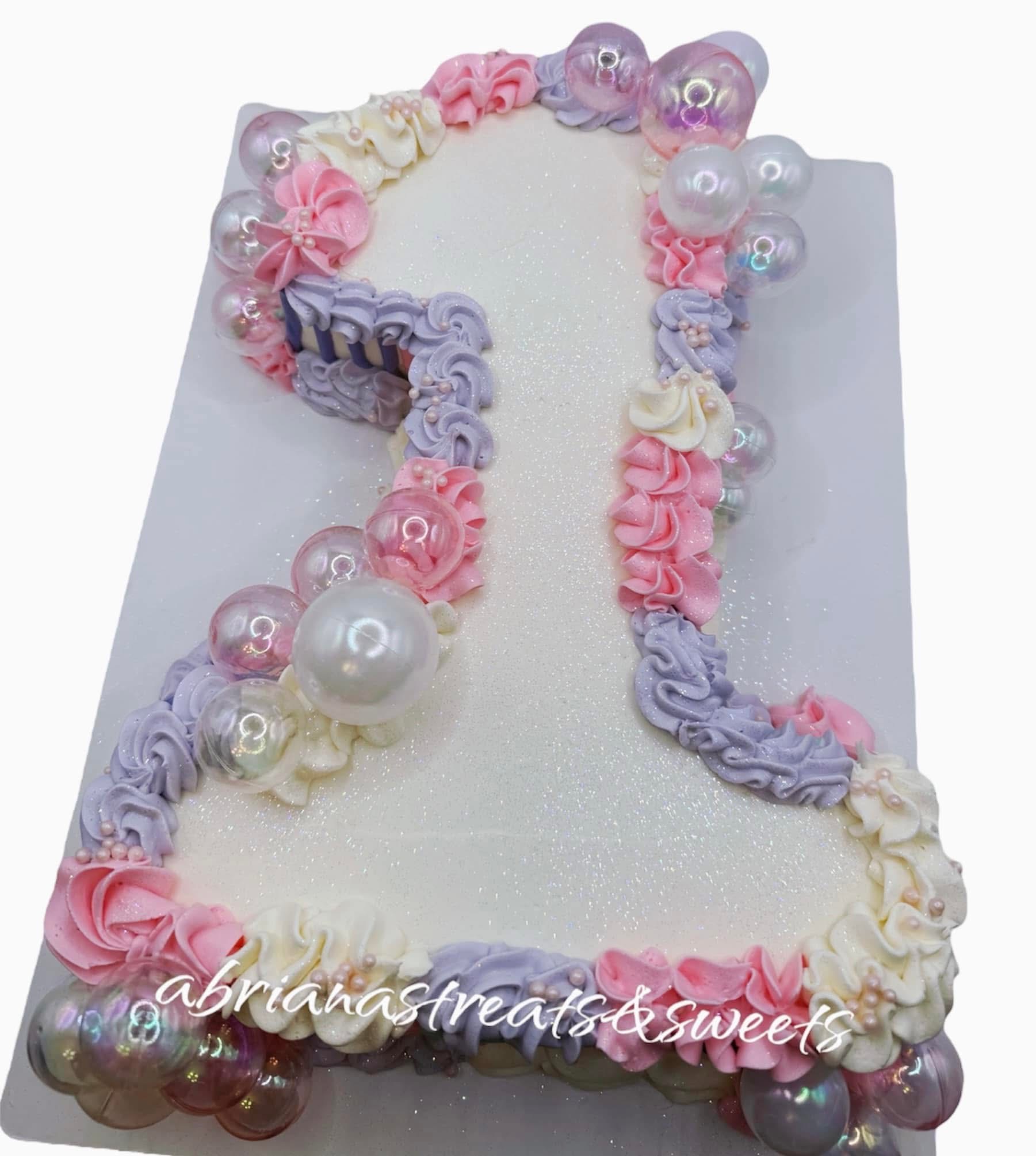 Number Cake Single Digit (12 Servings)
