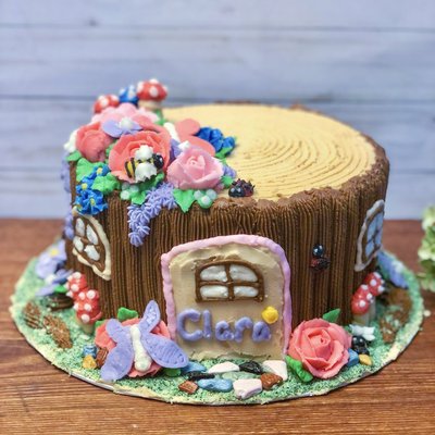 8” Custom cake 