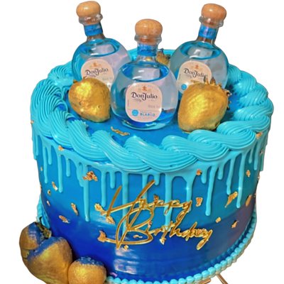 10” Drunken Cake ( Serves 25/30) 