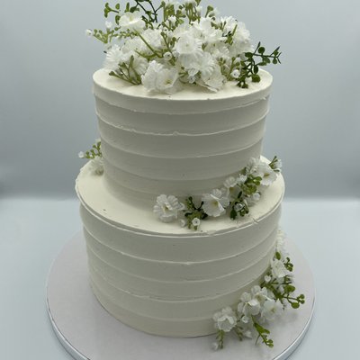 6” and 8” Tiered Cake 