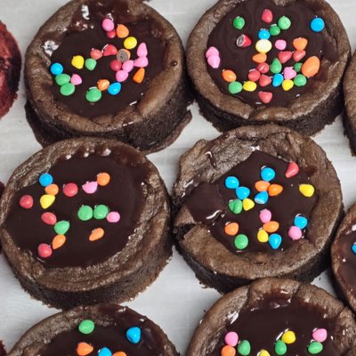 Cosmic brownie cookie