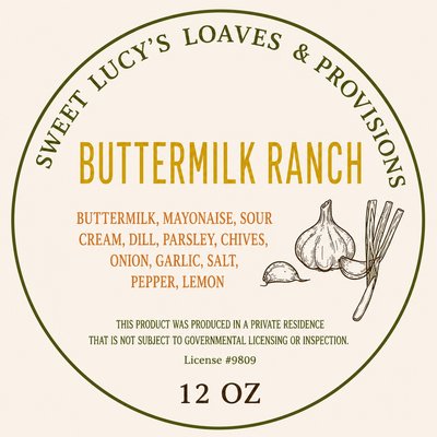 Buttermilk Ranch 12oz