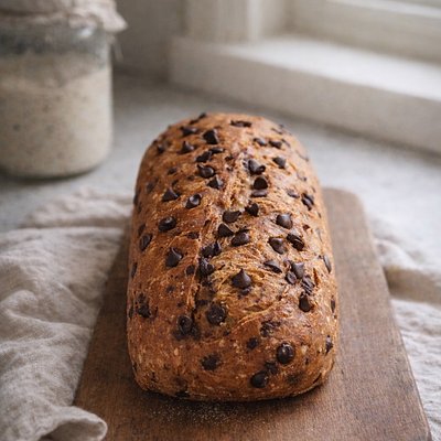 Chocolate Chip Sourdough Loaf