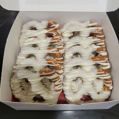 Dipped Pretzels (Twists or Rods)