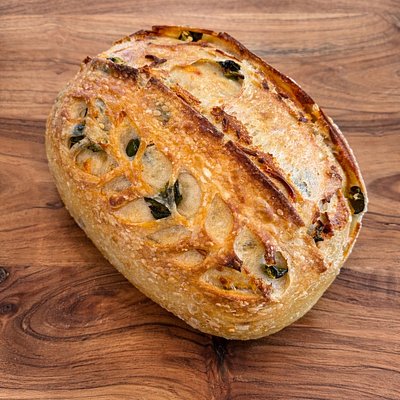 Jalapeño Cheddar Sourdough Bread