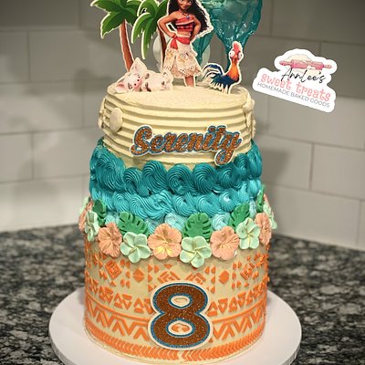 Custom 2 Tier Cake - 6in. & 8in.