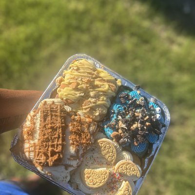 4 Way Sampler Cake Tray