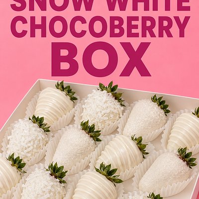Snow White Chocoberry Box