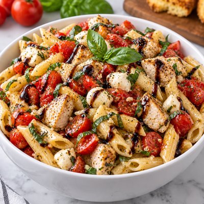 Dani’s Grilled Chicken Bruschetta Pasta
