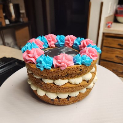 Stacked 8 Inch Cookie Cake