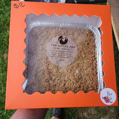 Apple Shortbread Crumble 