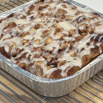 🍎Apple Fritter Sourdough Focaccia Bread 8x8