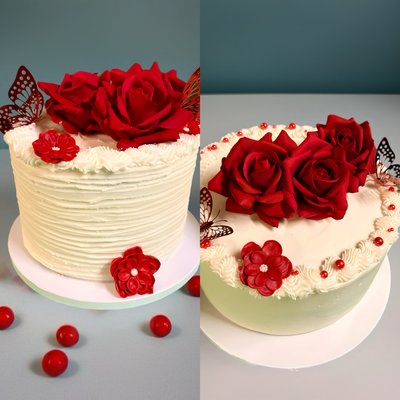 8 Inch Round 3,layer Cake