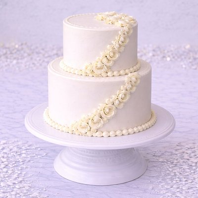 Custom 8" & 10" Two Tier Cake 