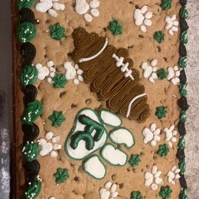 9x13 Cookie Cake