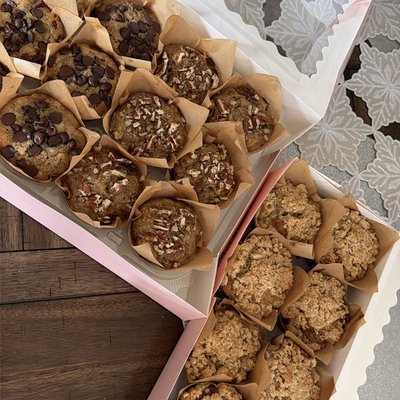 Banana Bread Muffin 24ct 