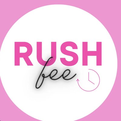Rush Fee (3 Days prior To Event)