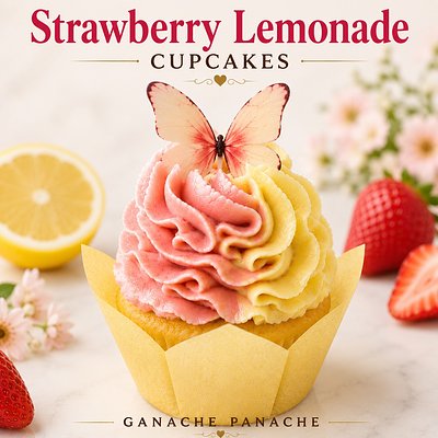 Strawberry Lemonade Cupcakes