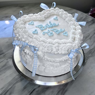 3-layer 9” Heart Cake