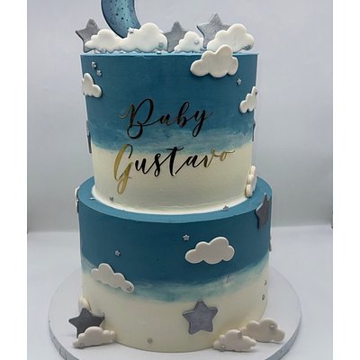 8 & 10in Two-Tiered Cake