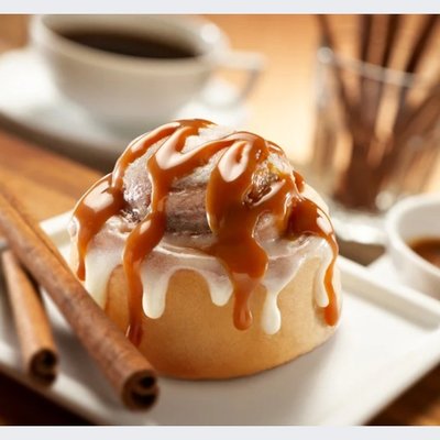 Caramel Apple Cinnamon Rolls