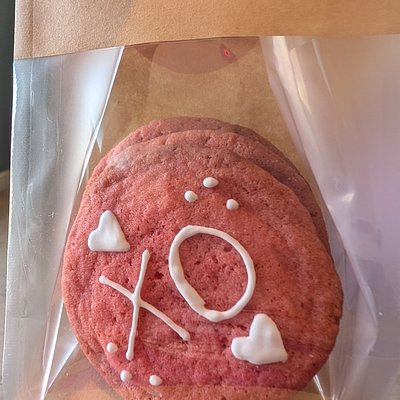 XO Valentine Cookies