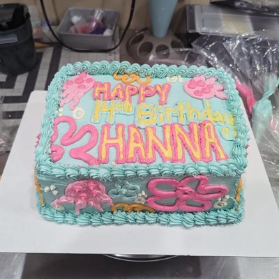 1/4 Sheet Cake