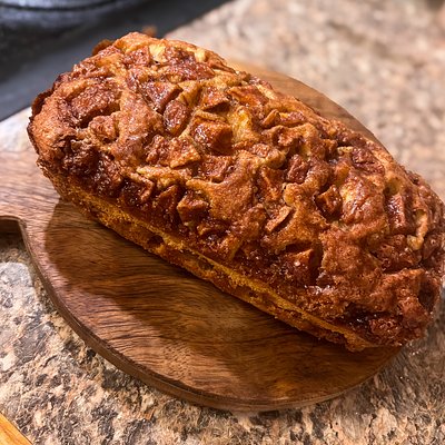Apple Fritter Bread Loaf